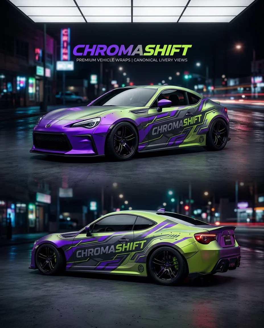CHROMASHIFT wraps — concept still 1