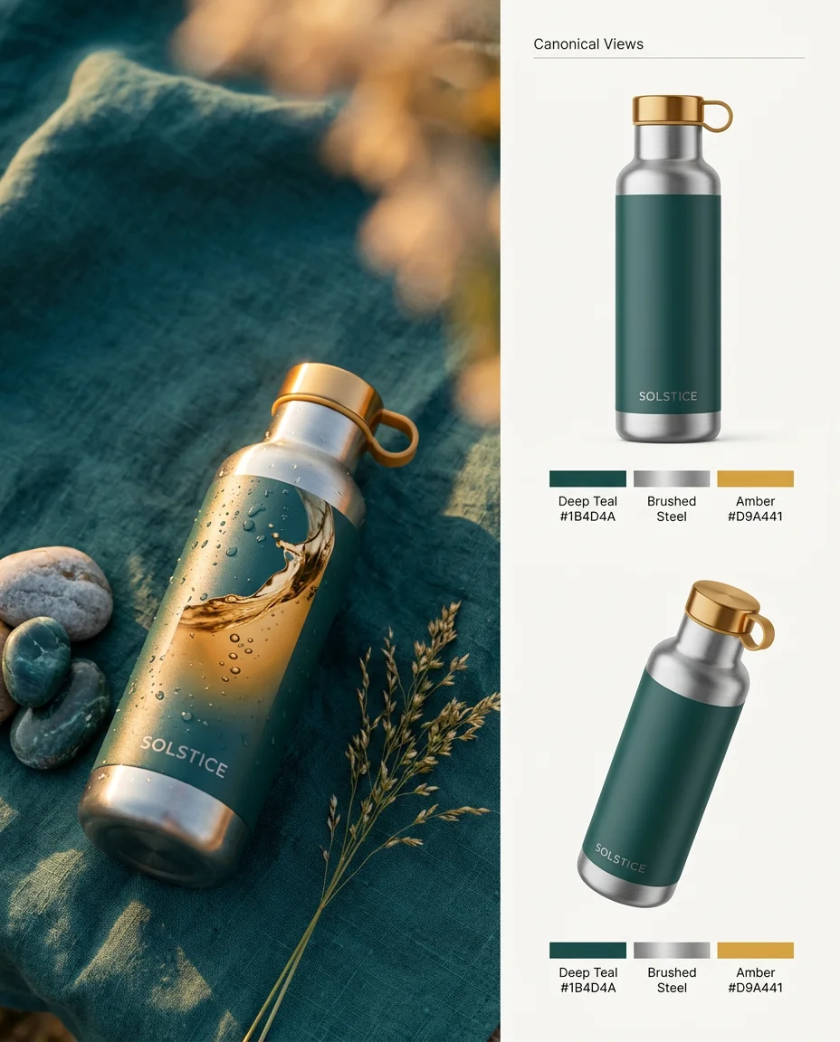 SOLSTICE drinkware — concept still 2