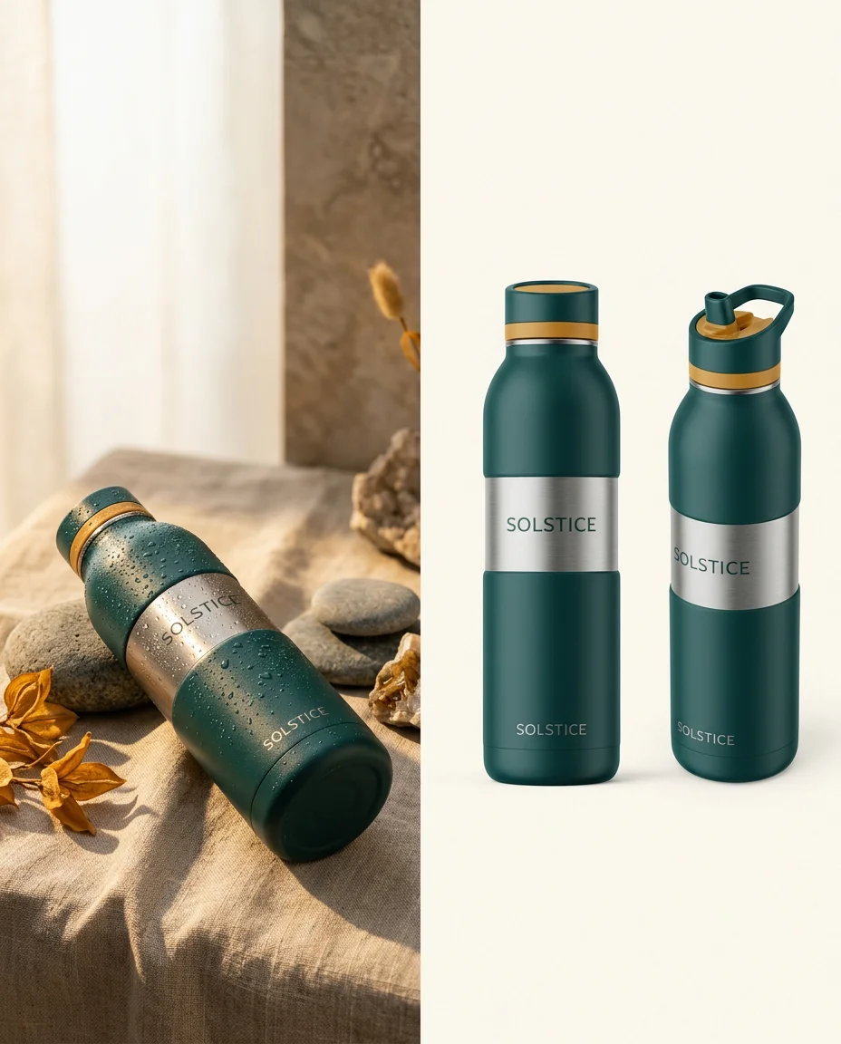 SOLSTICE drinkware — concept still 3