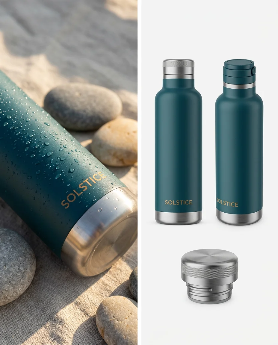SOLSTICE drinkware — concept still 4