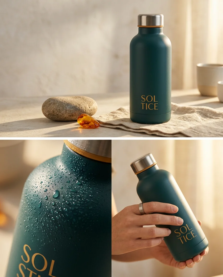 SOLSTICE drinkware — concept still 5
